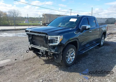 2021 GMC Sierra 1500 4Wd Short Box Slt из США, поврежденный, VIN 3GTU9DED1MG159217